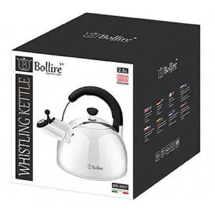 Чайник зі свистком Bollire BR 3007 2,5 л - фото 2