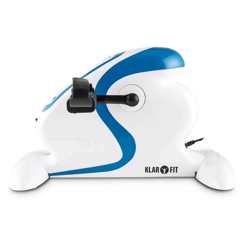 Тренажер реабилитационный KLARFIT Cycloony MiniBike 120 кг Бело-синий (10026399) - фото 2