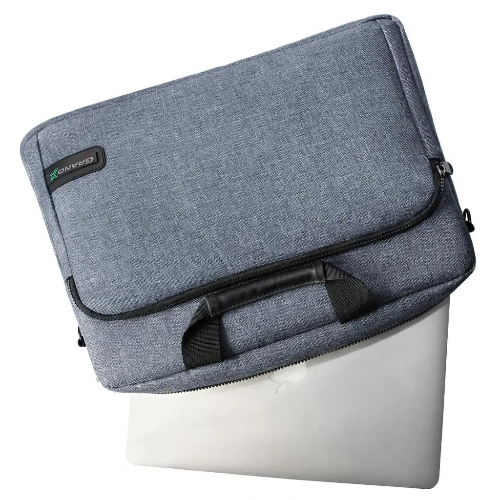 Сумка для ноутбука Grand-X 15.6'' SB-139 Grey (SB-139J) - фото 6