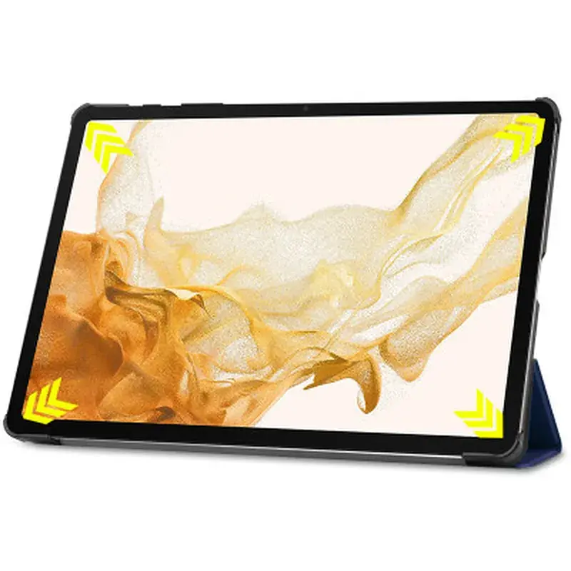 Чохол до планшета BeCover Smart Case Samsung Tab S9 Plus (SM-X810/SM-X816)/S9 FE Plus (SM-X610/SM-X616) 12.4" Deep Blue (710322) - фото 8