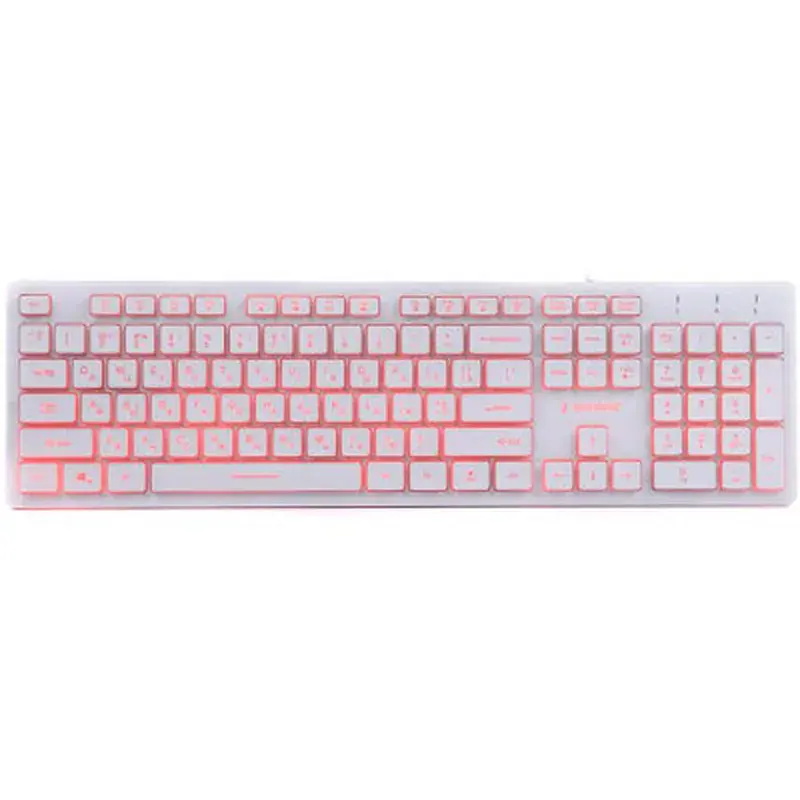 Клавіатура Gembird KB-UML3-01-W-UA USB White (KB-UML3-01-W-UA) - фото 2