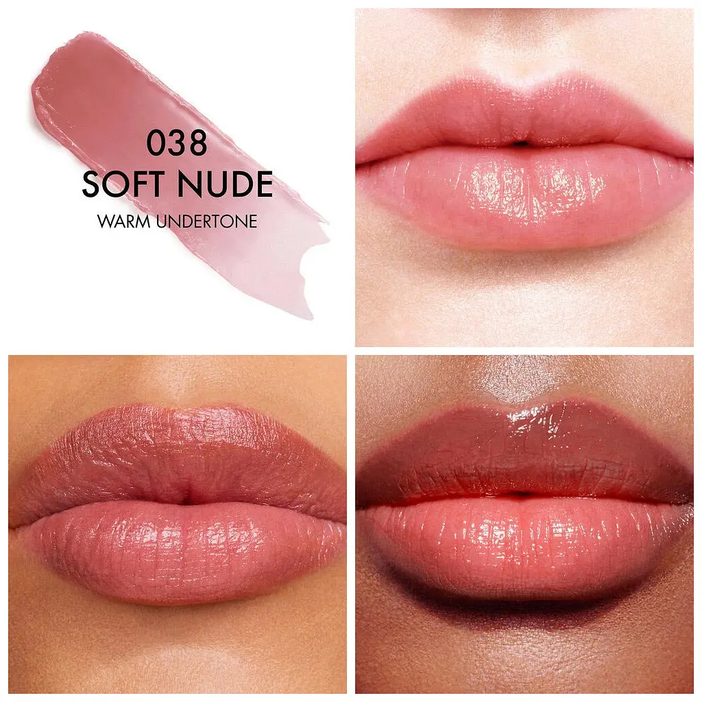 Блиск для губ Dior Addict Lip Glow 038 - Soft Nude (3348901744119) - фото 3