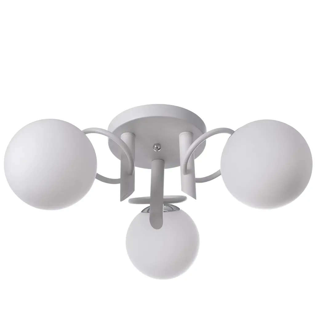 Люстра Brille молекула стельова E27 60W WH (BL-424C/3) - фото 5