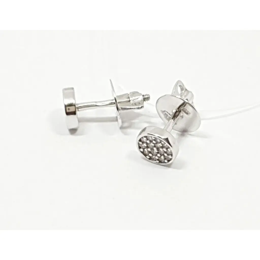 Серебряные пуссеты Dear с фианитами. 3365.1С - фото 3