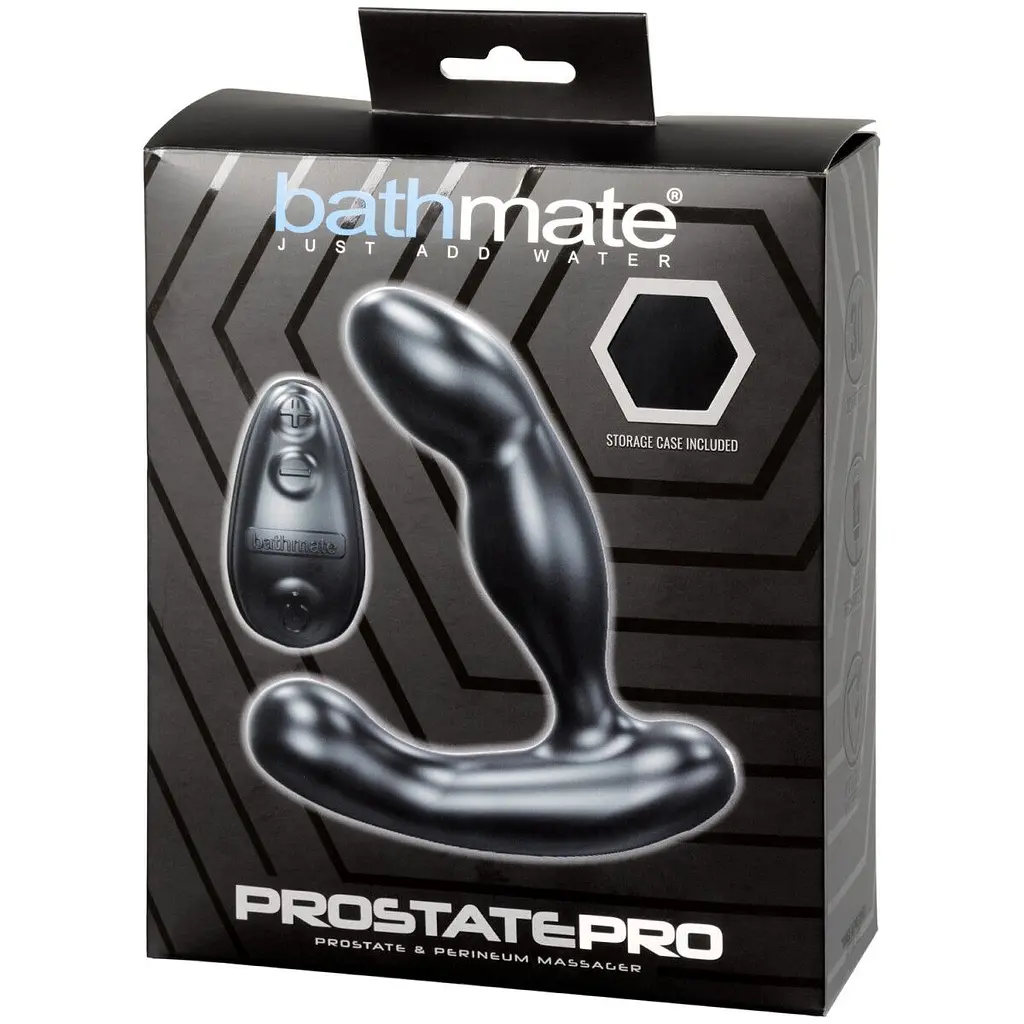 Масажер простати з дистанційним керуванням, 11.5х3.5 см (чорний) Bathmate Prostate Pro - фото 10