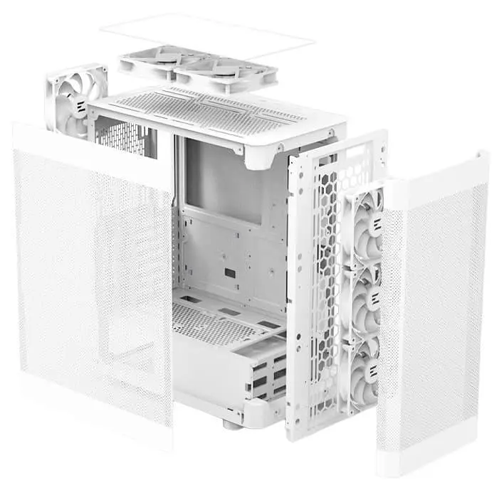 Корпус Zalman I4 без БЖ White (I4WHITE) Без БП - фото 8