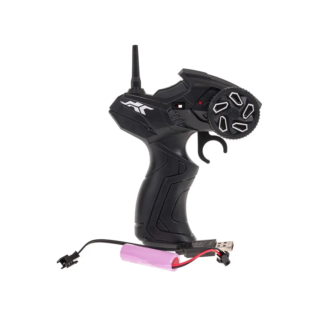 Машинка на управлении с металлическими элементами белая 36789 - фото 7