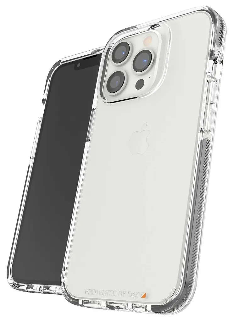 Чохол прозорий протиударний Gear4 Santa Cruz для Apple iPhone 13 Pro Max (6.7") Black - фото 6