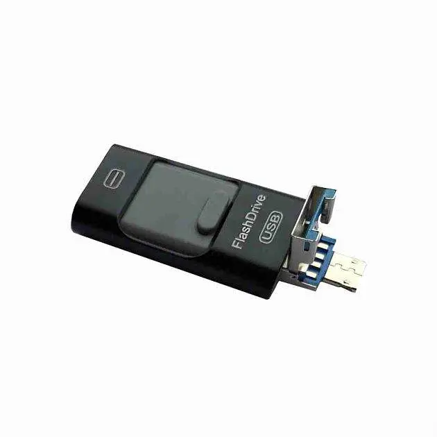Флешка OTG Lightning Sirius Electronics 256GB, для iPhone/iPad, 3 в 1 - фото 4