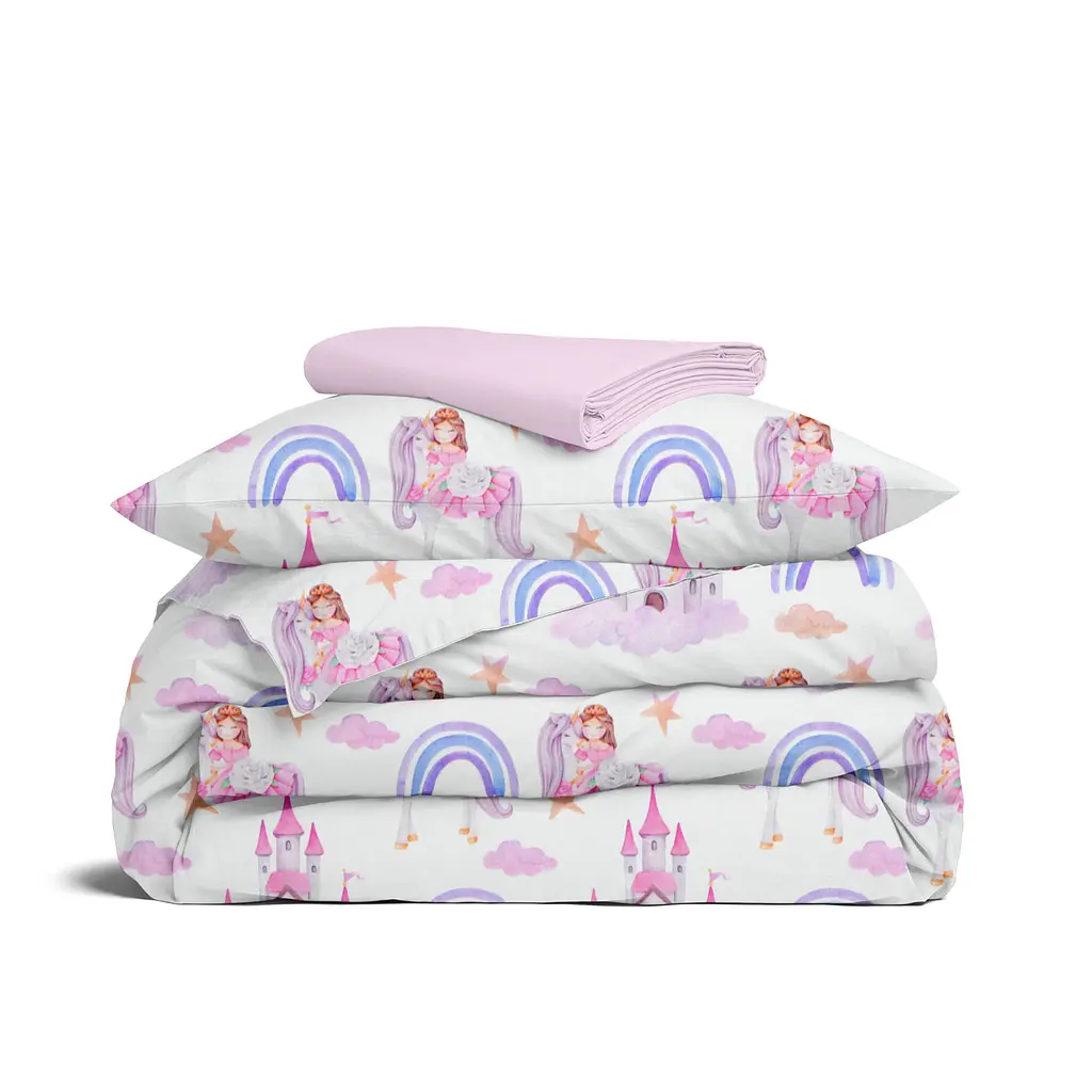 Дитяча постільна білизна в ліжечко PRINCESS LAND CS1 COSAS (4822052413852)