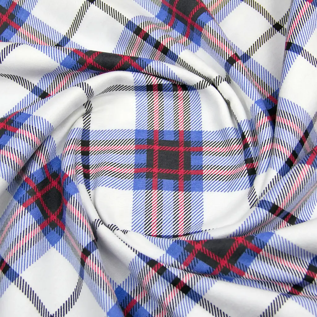 Наволочка Cosas Scottish charm фланелева 70х70 см червона (Flannel_ScottishCharm_70x70) - фото 2