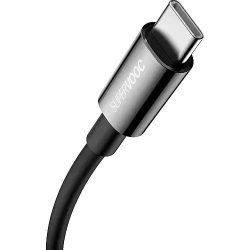 Кабель Baseus Superior Series (SUPERVOOC) Cable USB to Type-C 65W 2m CAYS001001 Black - фото 2
