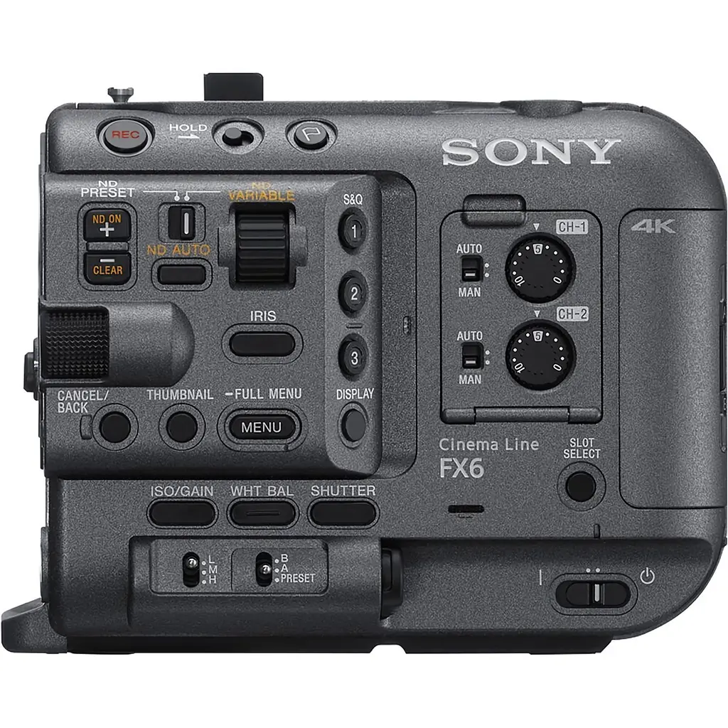 Відеокамера Sony FX6 Body Black (ILMEFX6T.CEE) [145063] - фото 2