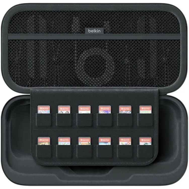 Чехол Belkin для Nintendo Switch 2 + Power Bank 10000 mAh Charcoal (ENA001HQCH-V2) - фото 6
