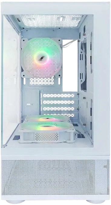 Корпус 1stPlayer Mi2-A-WH-2F7R-W-1F7-W ARGB White