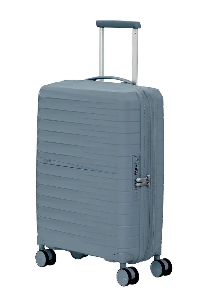 Валіза 55 См American Tourister FASTFORWARD STEEL BLUE 55х40х20(23) MI0*01001 - фото 6