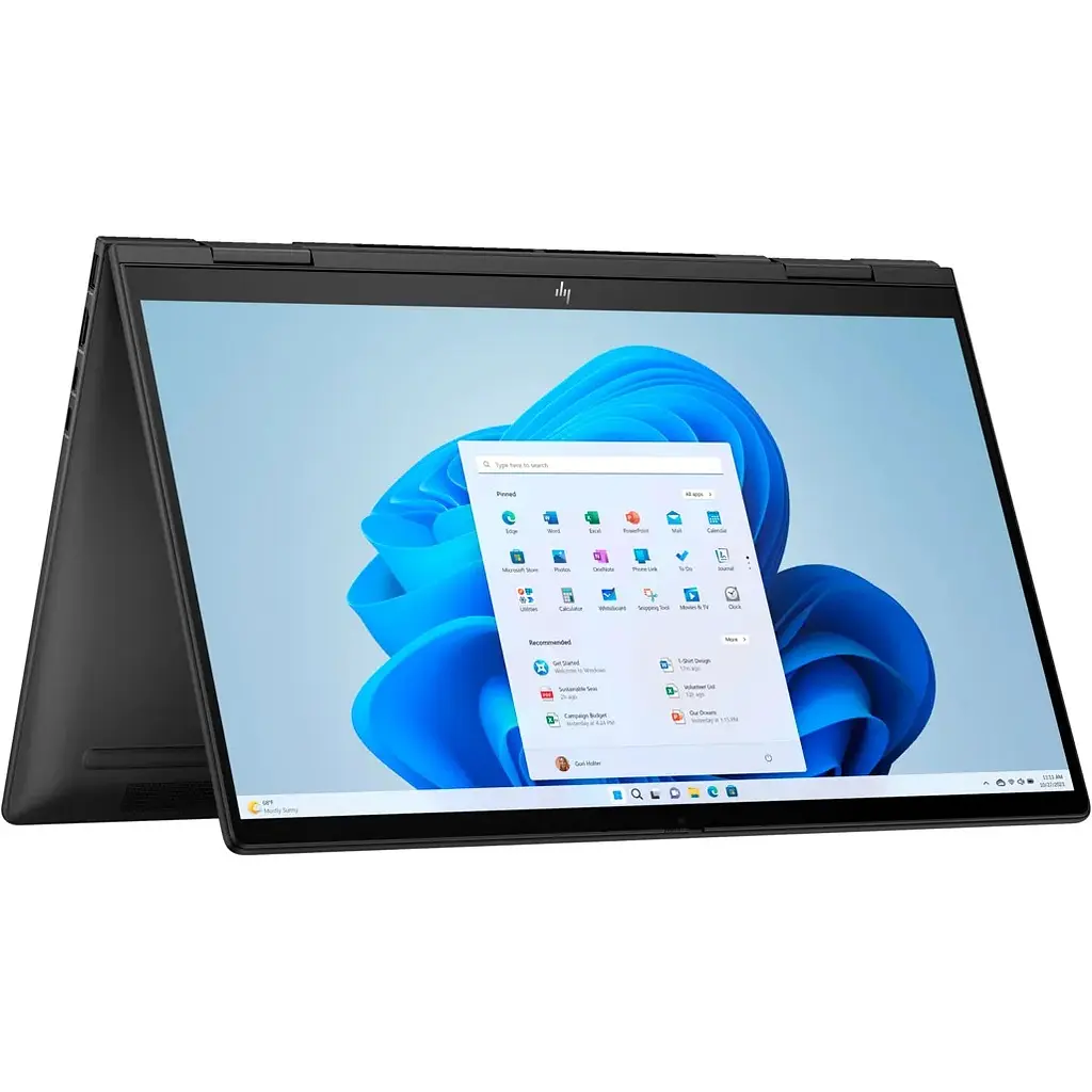 Ноутбук HP ENVY x360 15-fh0002ru 15.6' FHD IPS Touch, AMD R5-7530U, 8GB, F512GB, UMA, Win11, черный (827B5EA) - фото 4