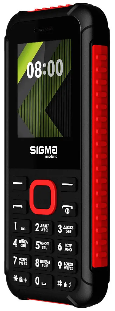 Телефон Sigma X-Style 18 Track Black-Red UA UCRF - фото 2