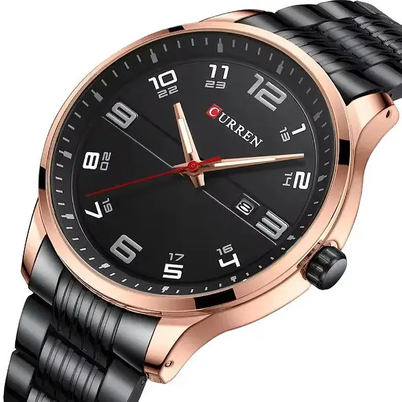 Годинник наручний Curren 8411 Black (18691) - фото 2