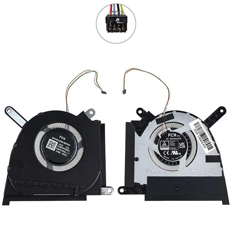 Вентилятор для ноутбука Asus TUF Dash (FX517ZM FX517ZR) 12V GPU Fan