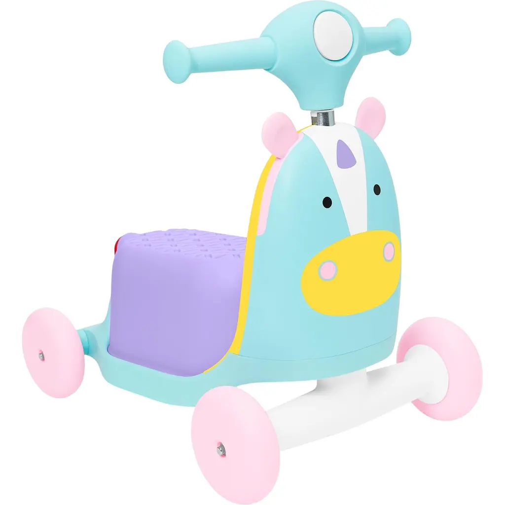 Самокат-толокар Skip Hop Zoo 3 в 1 Єдиноріг (9H822810) - фото 3