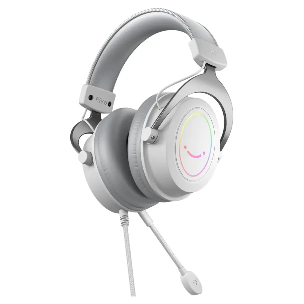 Навушники HF Stereo Fifine H3 White UA - фото 3