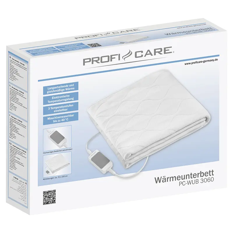 Електрогрілка (електропростирадло) PROFI CARE PC-WUB 3060 - фото 5