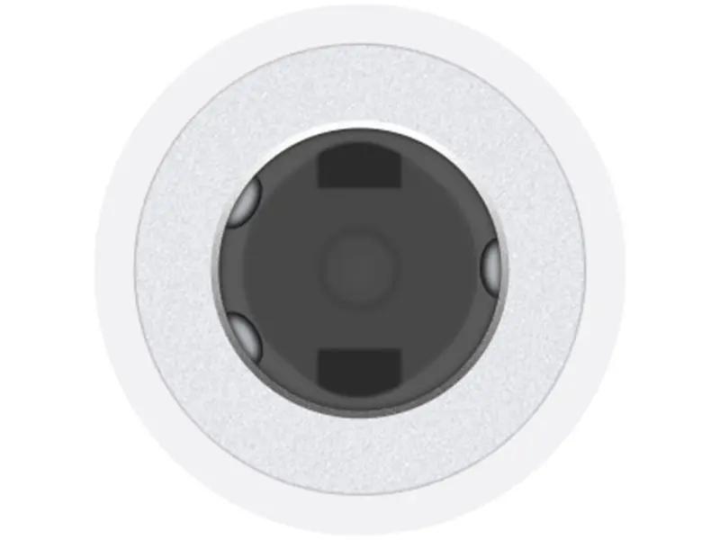 Адаптер Apple Headphone Jack Adapter Type-C to 3.5mm White (MW2Q3) - фото 3