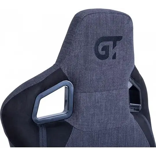 Геймерське крісло GT Racer X-8005 Dark Gray/Black Suede [147949] - фото 8
