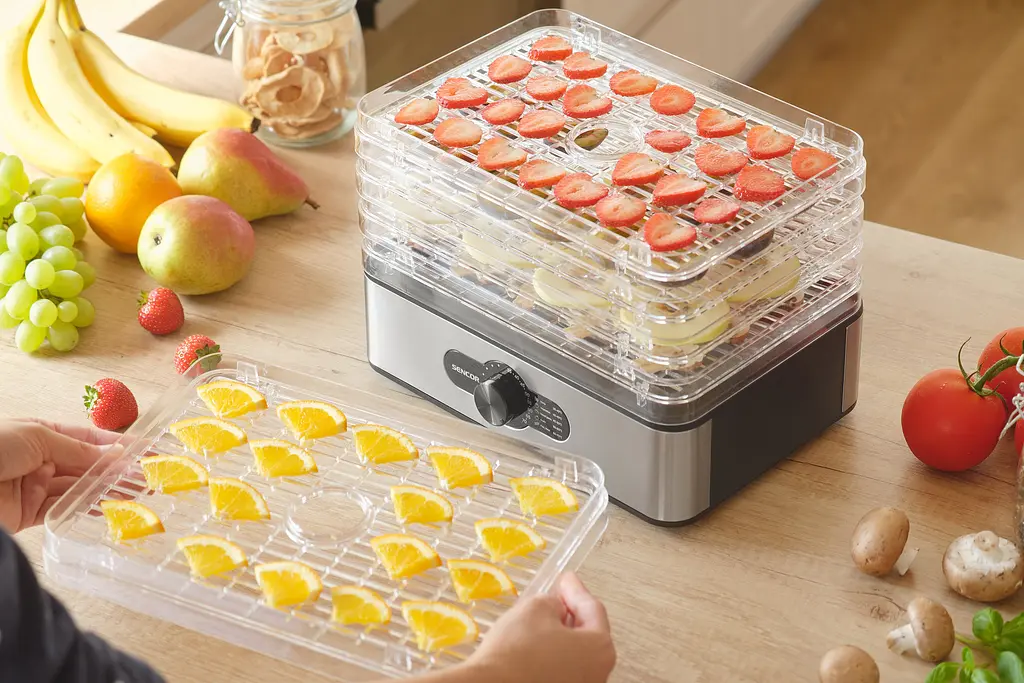 Сушарка для продуктів Sencor SFD950SS 240 Вт 5 піддонів - фото 10