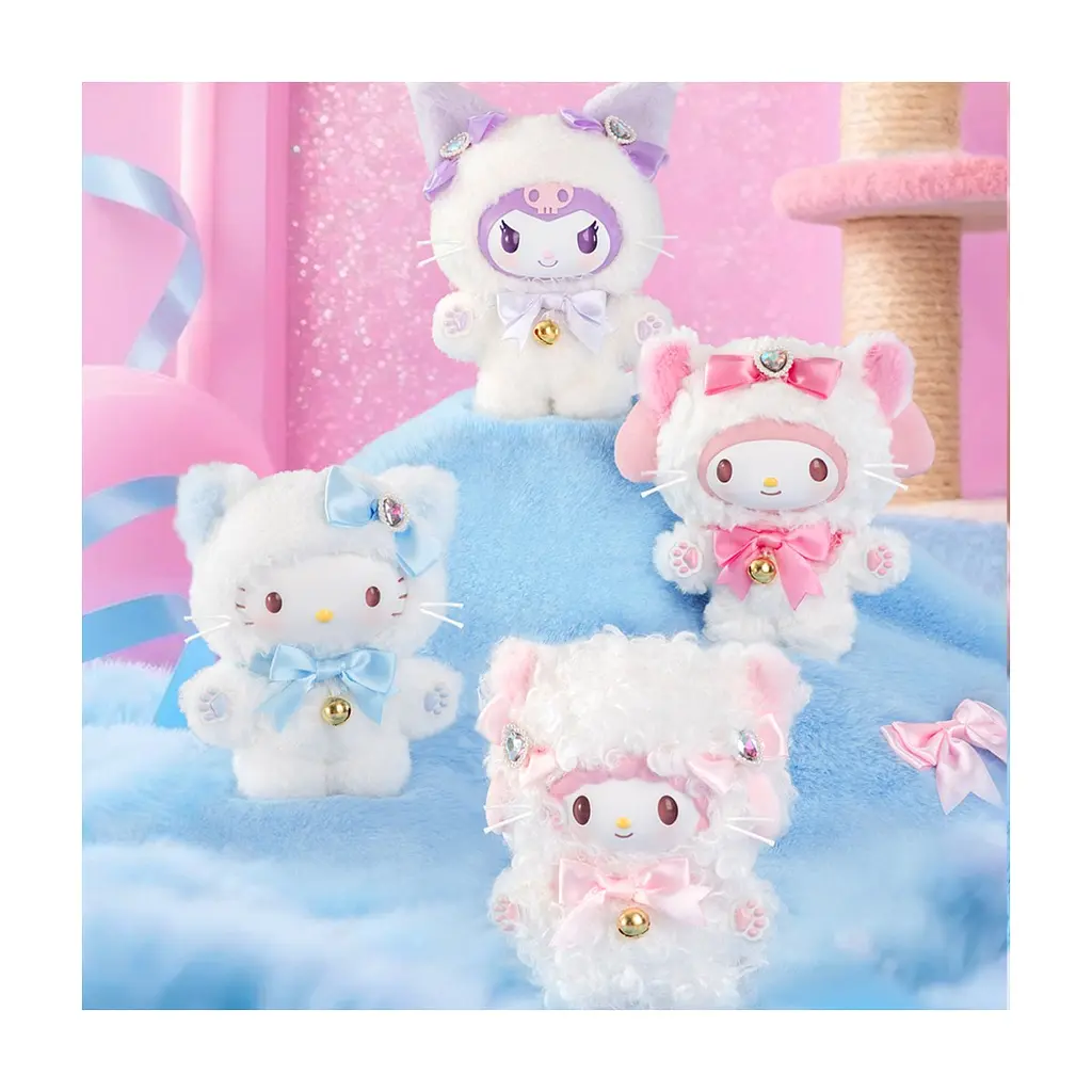 М'яка іграшка Pop Top сюрприз на кліпсі Sanrio Мрія з бантиком (25MR-015) - фото 4