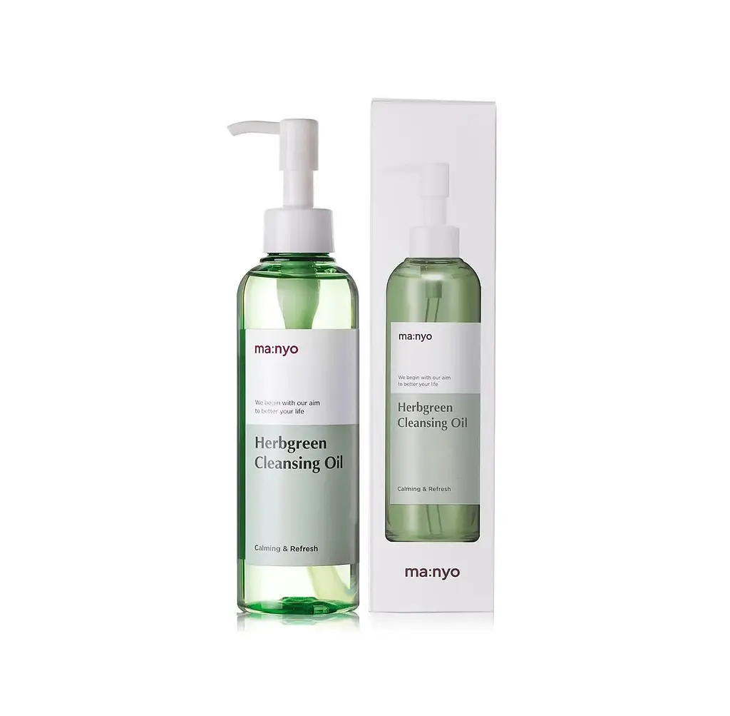 Гідрофільна олія з екстрактом трав Herb Cleansing Oil Manyo 200 мл - фото 2