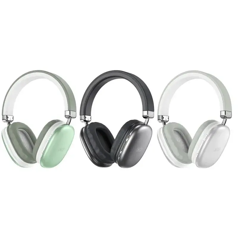 Bluetooth навушники XO BE45 Silver - фото 2