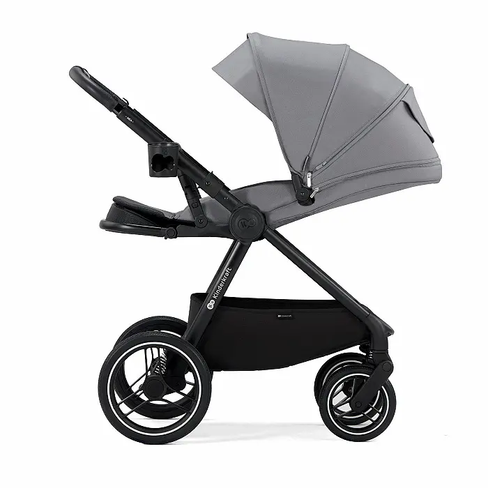 Універсальна коляска 2 в 1 Kinderkraft Nea Platinum Grey - фото 4