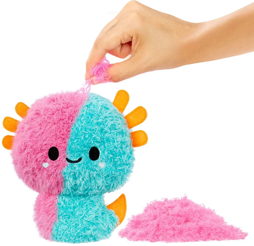М'яка іграшка-антистрес Fluffie Stuffiez Пухнастий сюрприз Аксолотль (593447-6) - фото 6