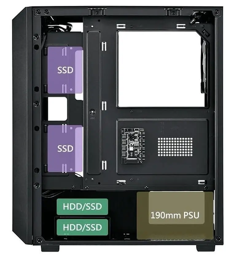Корпус FSP CMT218AB Black (CMT218AB) - фото 5