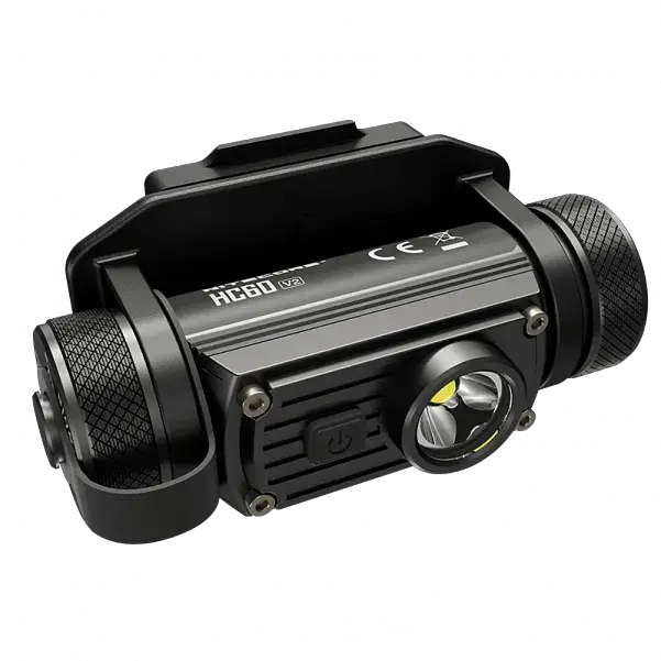 Налобний тактичний ліхтар Nitecore HC60M V2 Type-C 1200лм для кріплення на шолом - фото 3