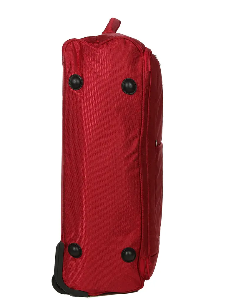 Валіза Середня+ (M+) тканинна на 2 колесах Airtex 525 Queluz 68x40x22см 60л Червона - фото 4