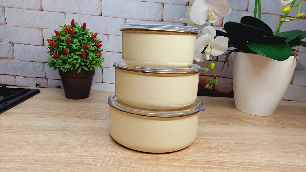 Набір контейнерів O.M.S. Collection 10200 Cream - фото 6