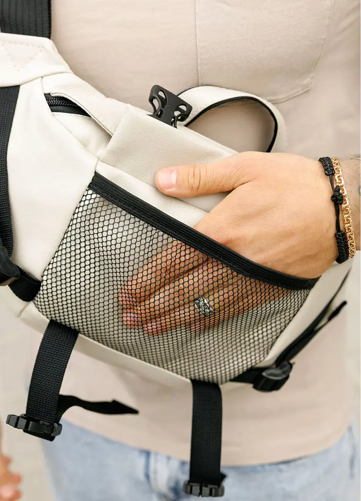 Чоловіча сумка бананка Sambag Dynamicdart сіра 38 × 21 × 7 см (80411030m) - фото 6