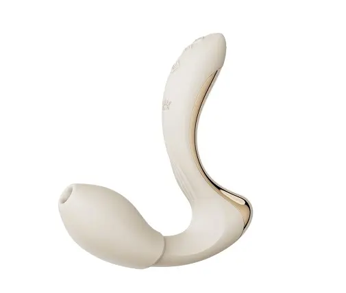 Вібратор Zalo Talis G-Spot PulseWave 14.4 см білий - фото 2