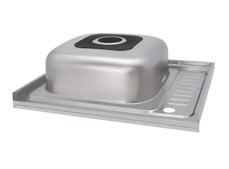 Кухонна мийка Brinex 6050-L 0.6 мм, накладна BRIN6050LSAT06 - фото 4