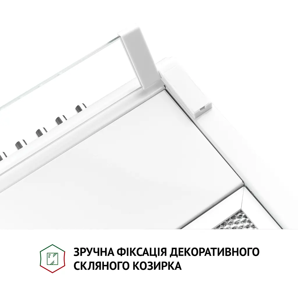 Витяжка плоска PERFELLI PL 5144 W LED - фото 6