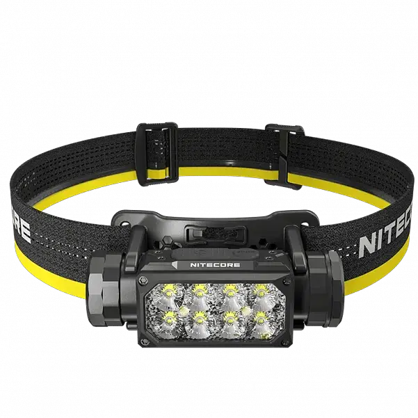 Налобний потужний ліхтар Nitecore HC65 UHE USB Type-C 2000лм (Чорний) - фото 2