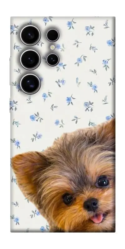 TPU чохол Demsky Cute Yorkie для Samsung Galaxy S25 Ultra