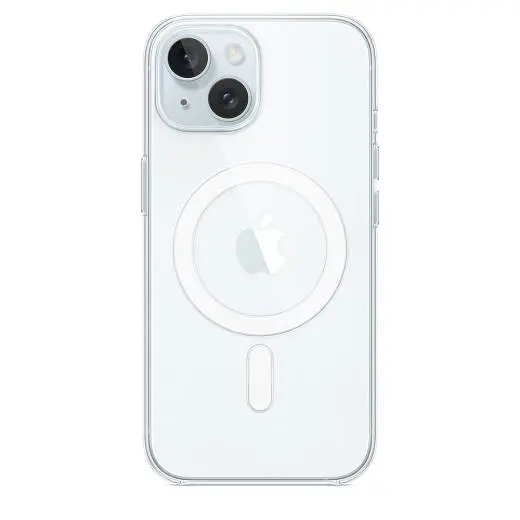 Прозрачный чехол CasePro Clear Case with MagSafe для iPhone 15 Plus - фото 2