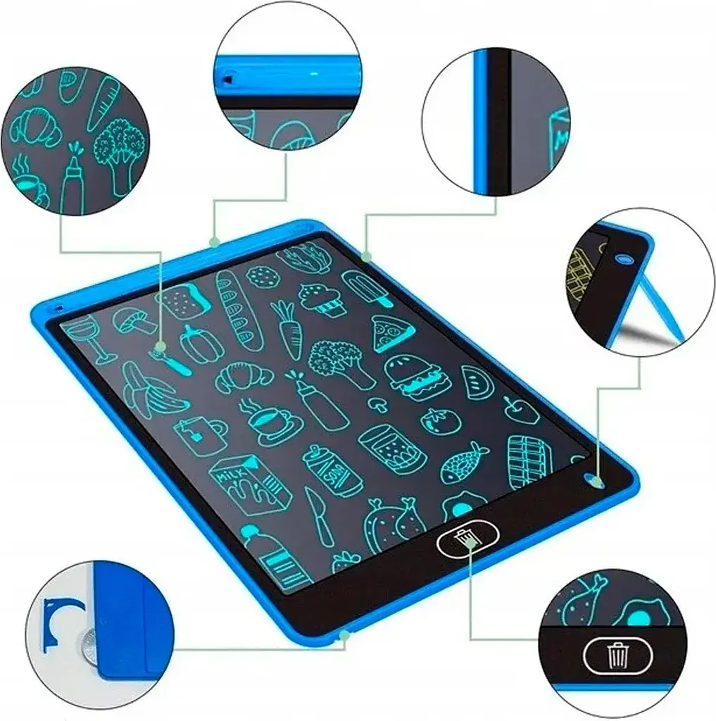Планшет для рисования DK Kids Pad 10" Color Classic Blue [115825] - фото 5