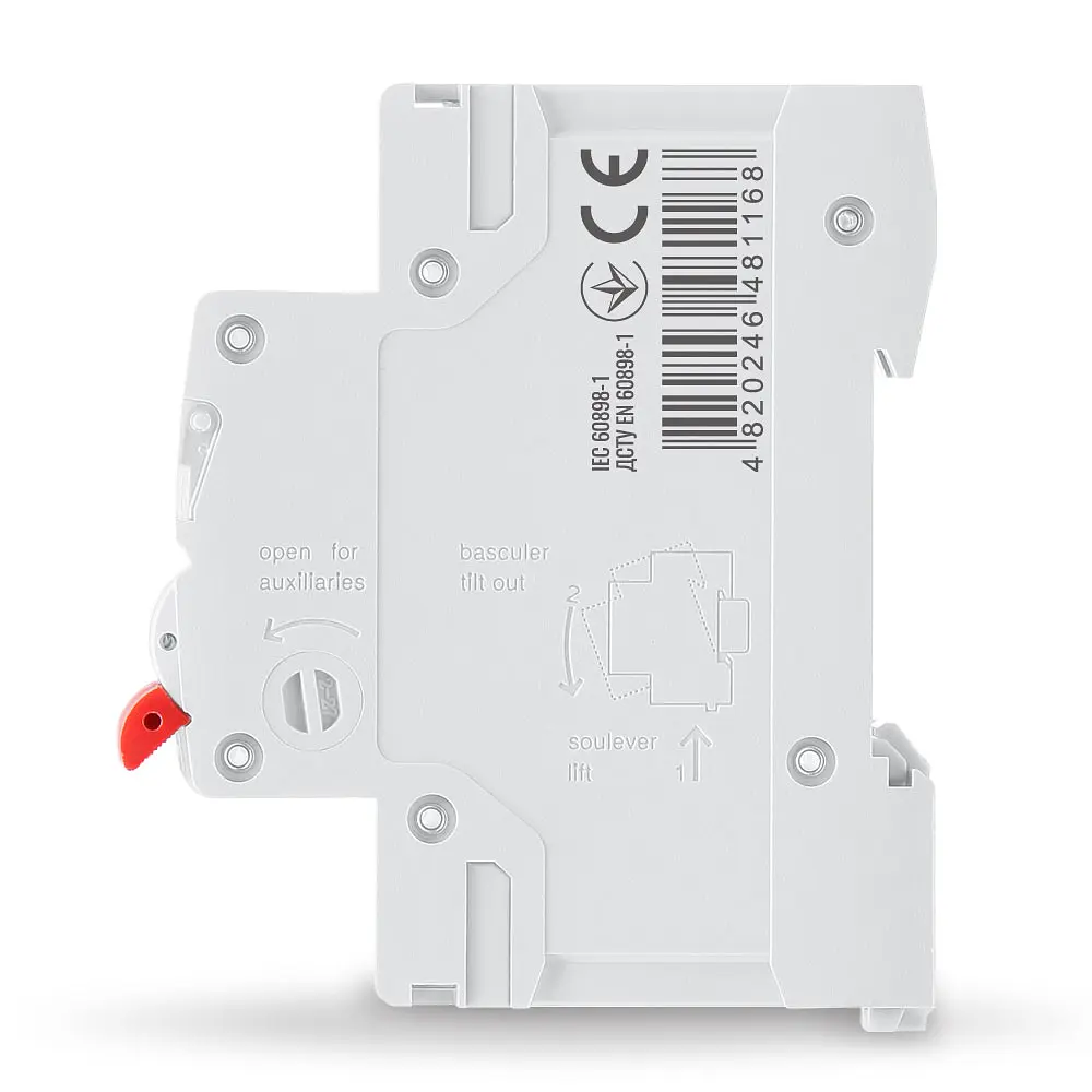Автоматичний вимикач RS4 1п 50А С 4,5кА VIDEX RESIST VIDEX (26511-000) - фото 3