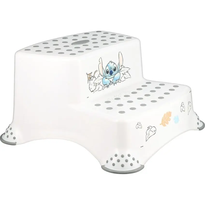 Підставка-сходинка для ванної Keeeper Stitch на дві сходинки біла (7394) - фото 2