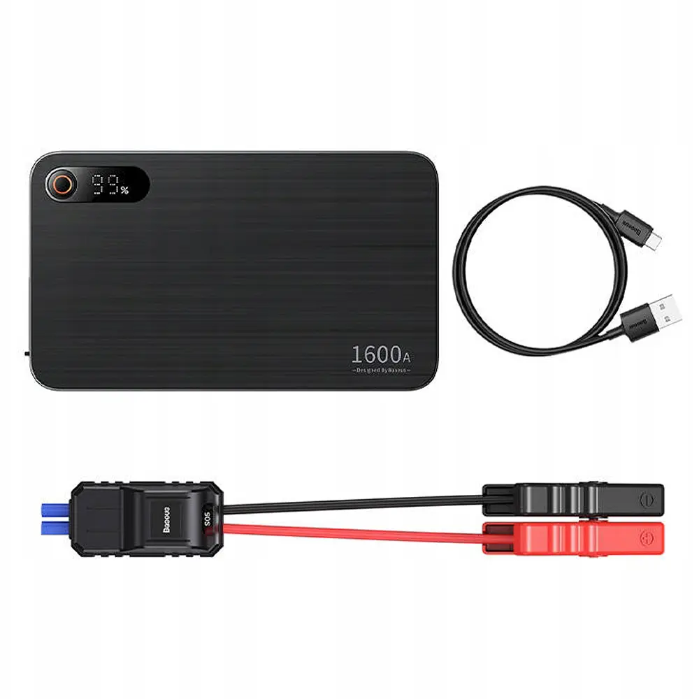 Пускозарядний пристрій (бустер) Baseus Super Energy Pro+ Jump Starter 1600A (CGNL070001) - фото 7